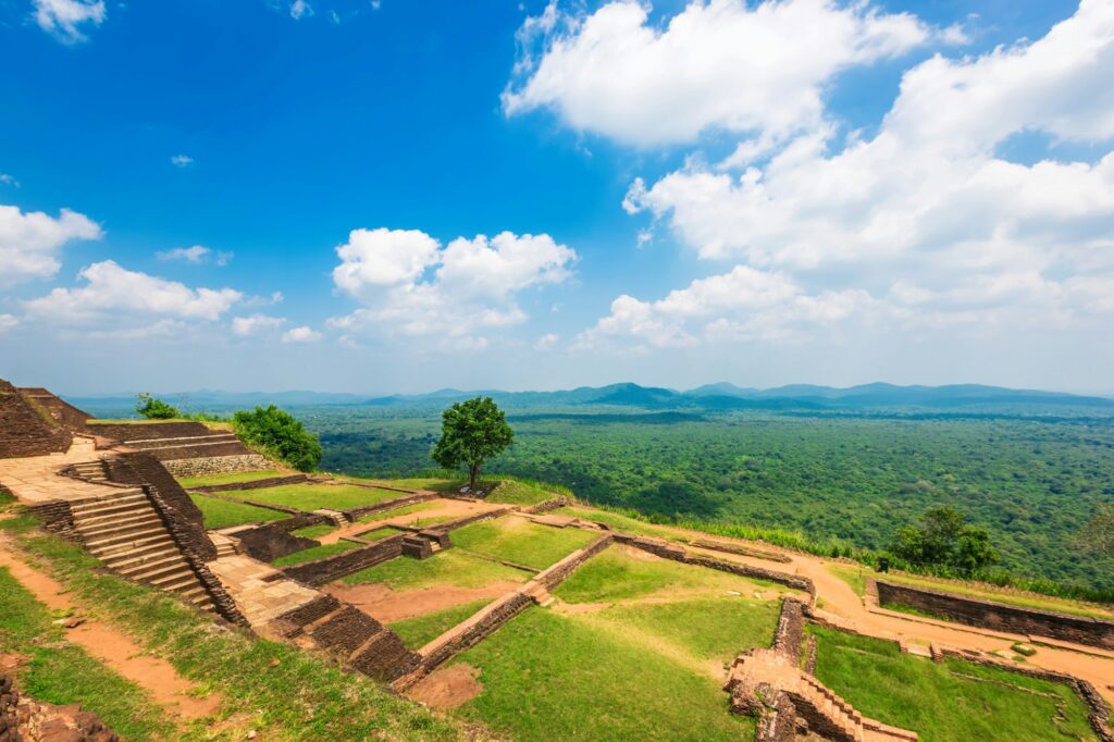 Sigiriya Rock in Sri Lanka