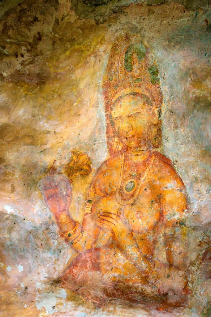 Sigiriya murals of fifth century